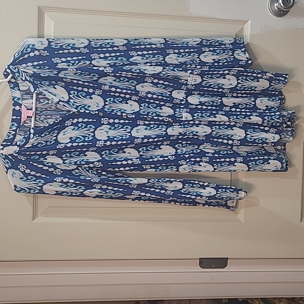 Lilly Pulitzer Elsa long sleeve romper